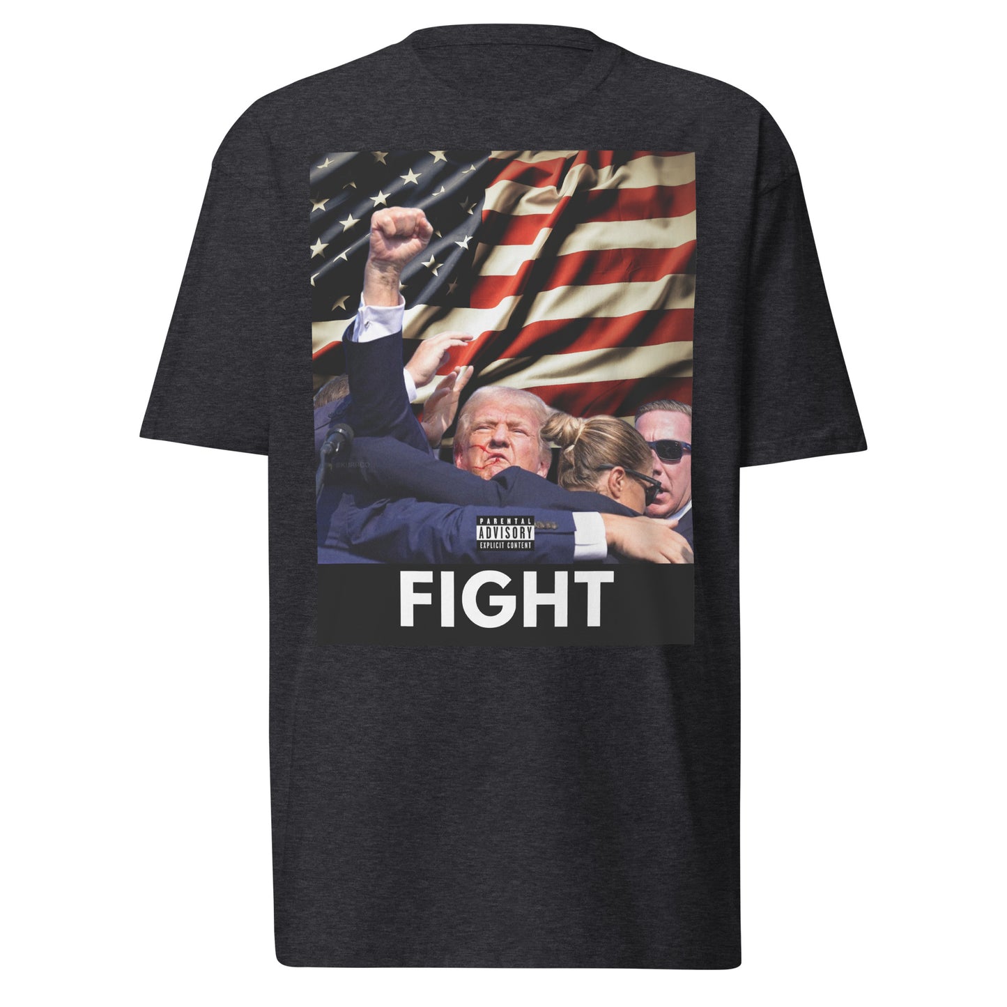 Men’s premium heavyweight /trump Fight  tee