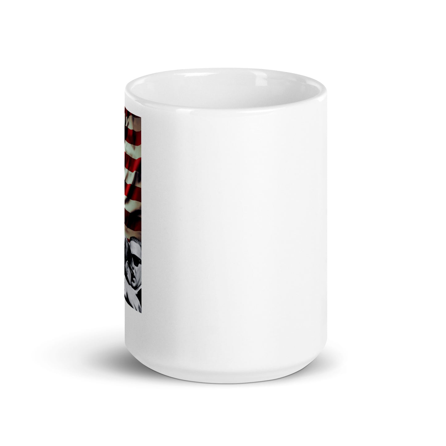 Trump white glossy mug