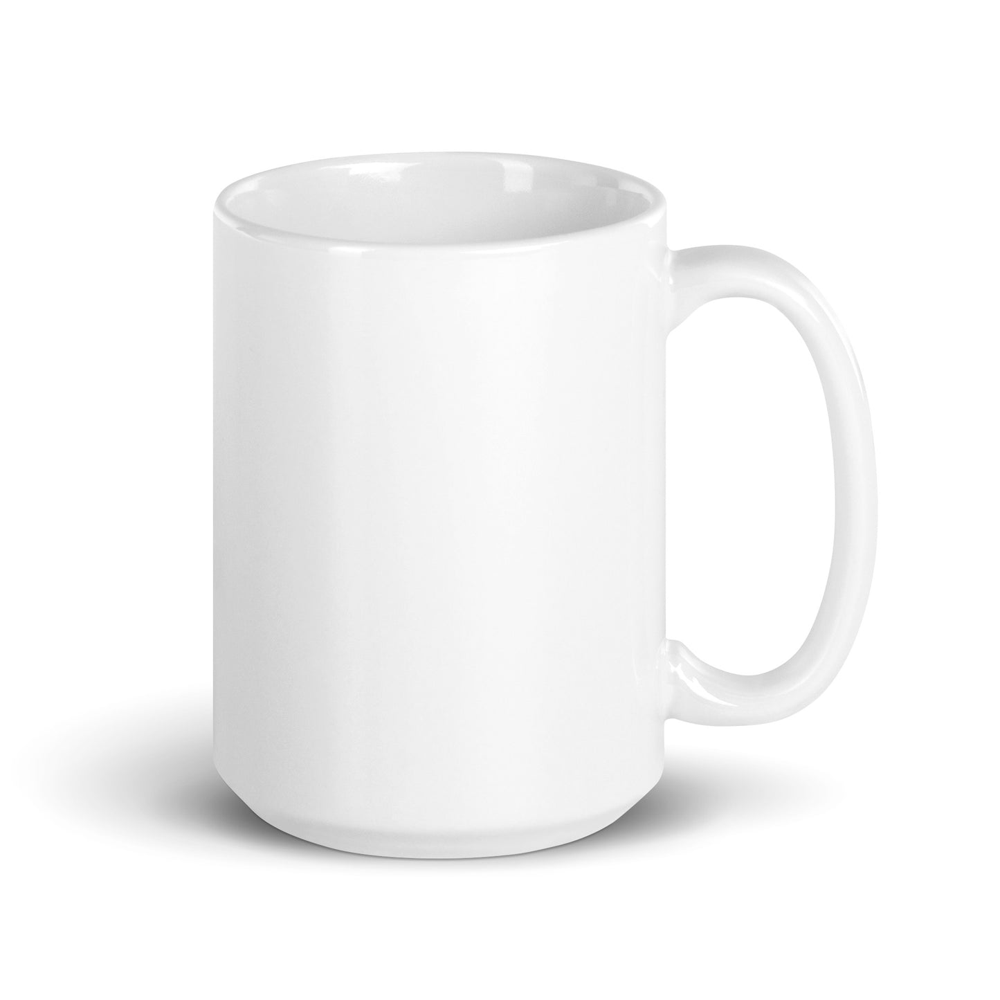 Trump white glossy mug